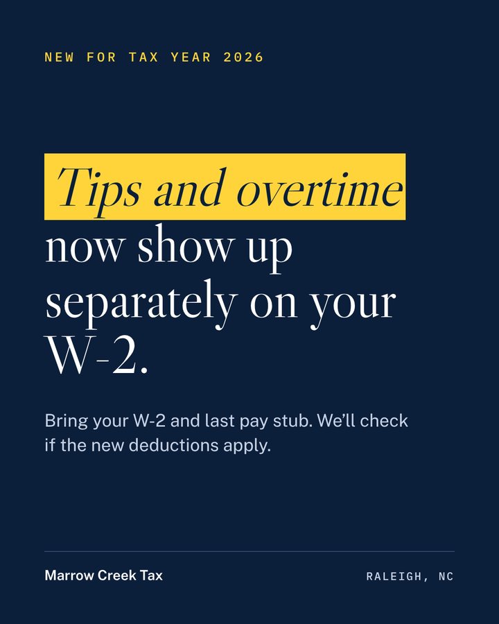 LinkedIn post: Tips and overtime now show up separately on your W-2.
